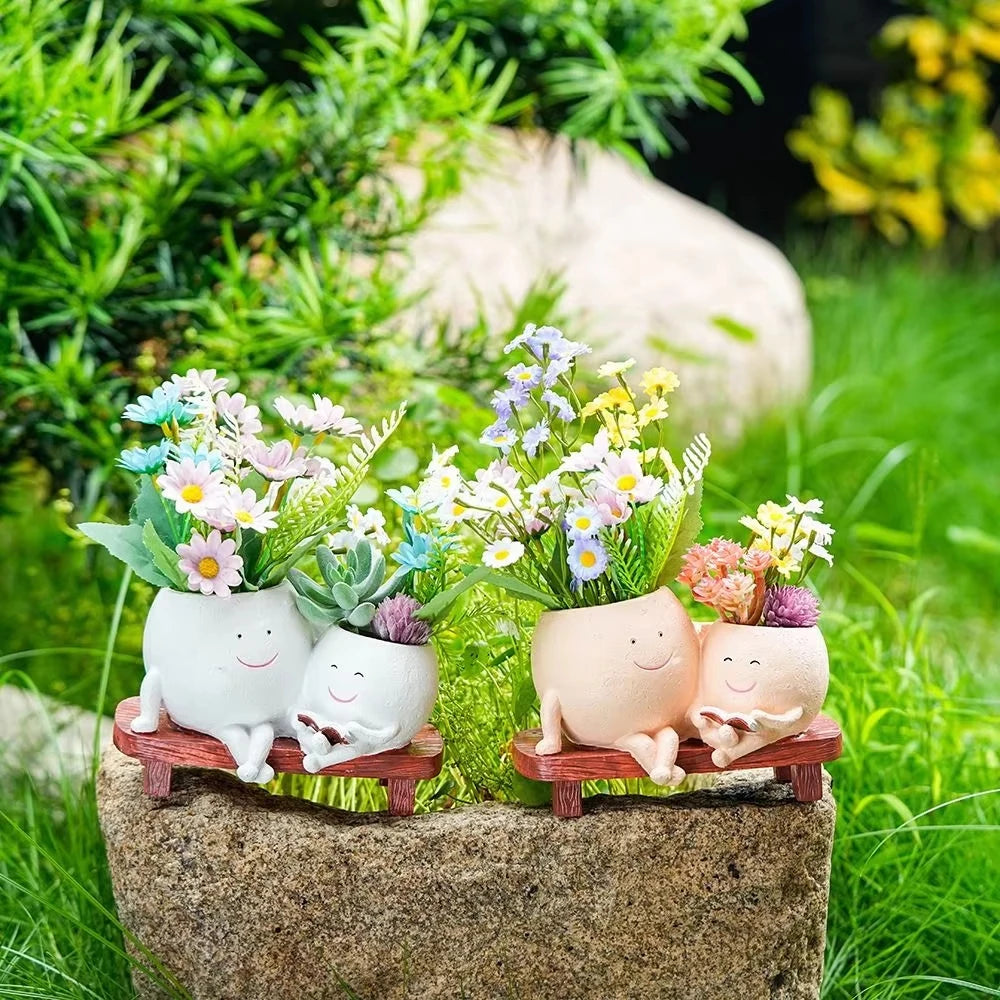 Lovers Flower Pot