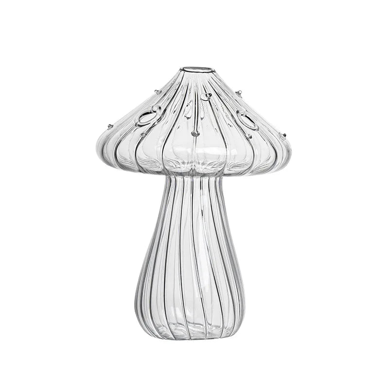 Jelly Mushroom Glass Vase