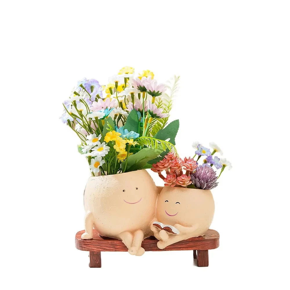 Lovers Flower Pot