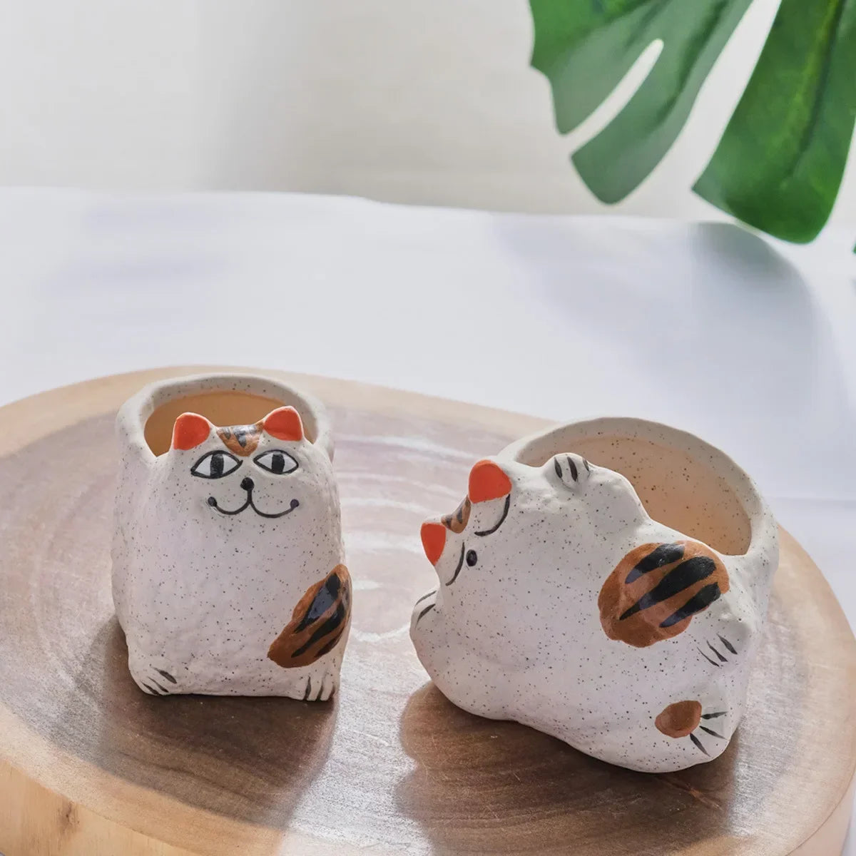 Lucky Cat Flower Pot