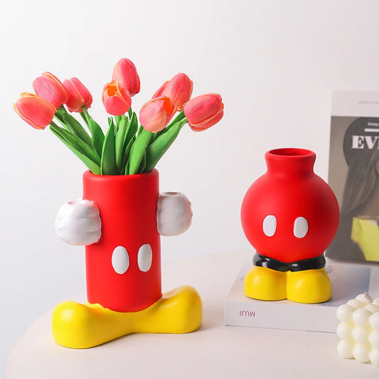 Mr. & Mrs. Mouse Flower Pot