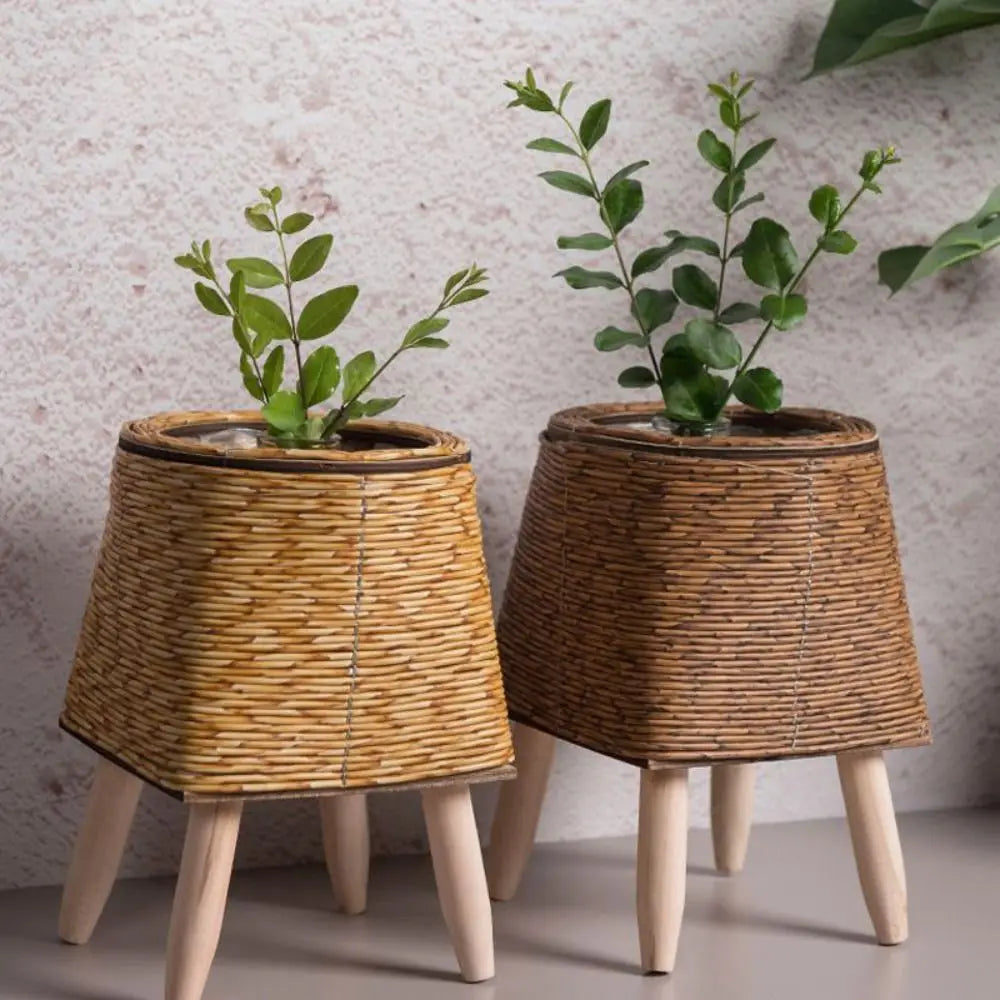 Rattan Woven Flower Pot
