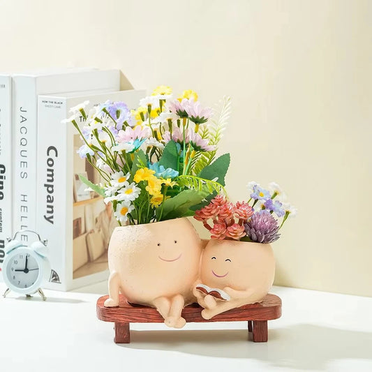 Lovers Flower Pot