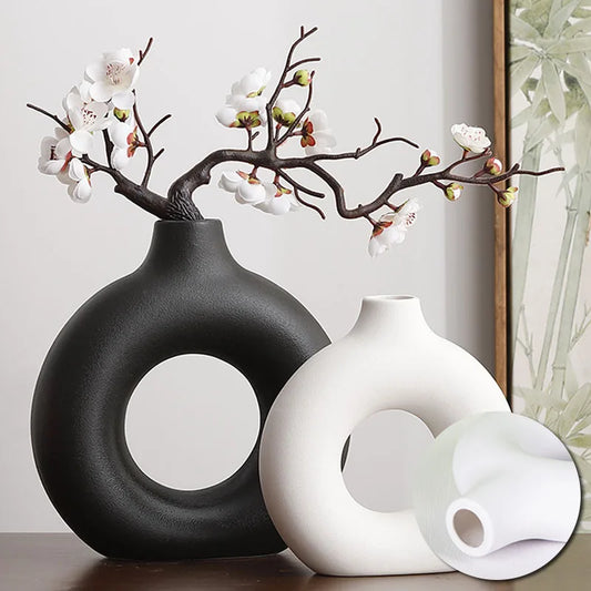 Donut Shape Single Flower Pot