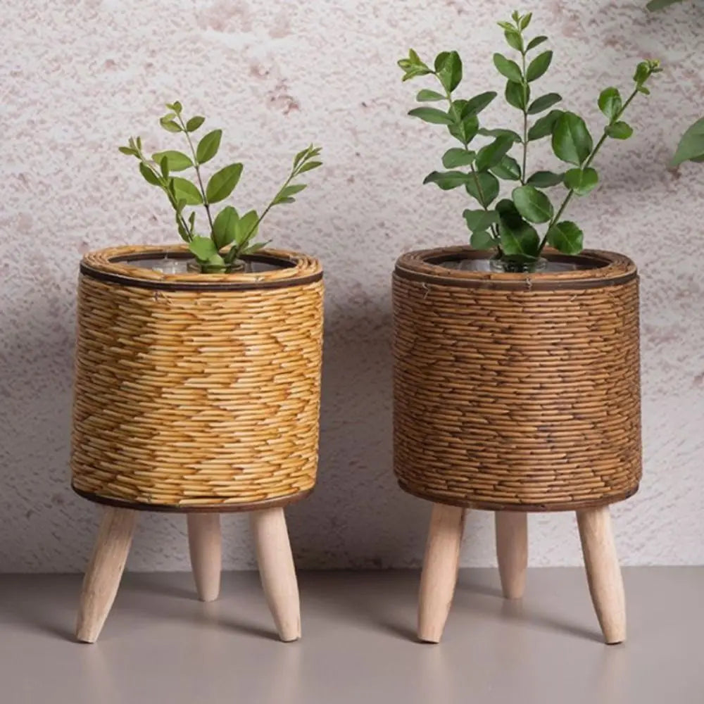 Rattan Woven Flower Pot