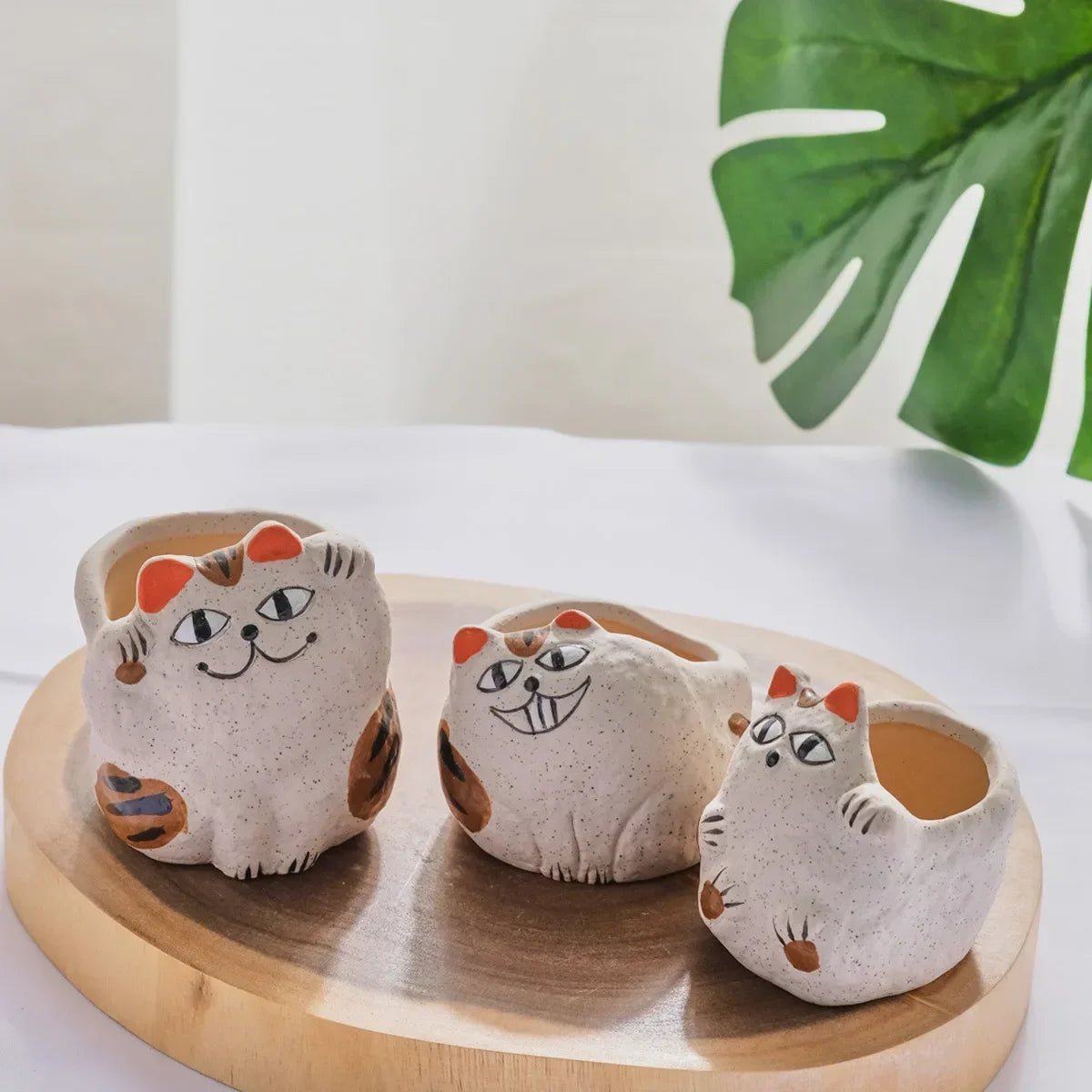 Lucky Cat Flower Pot