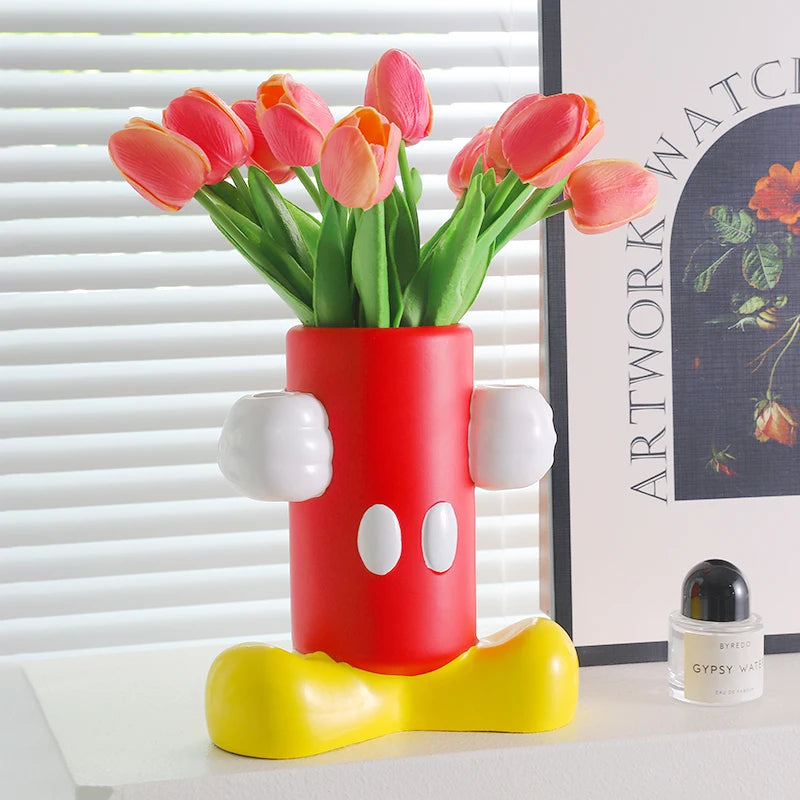 Mr. & Mrs. Mouse Flower Pot