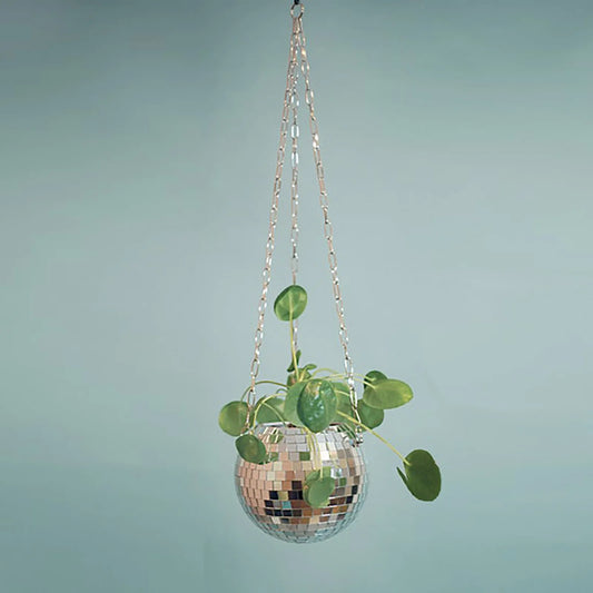 Disco Ball Planter