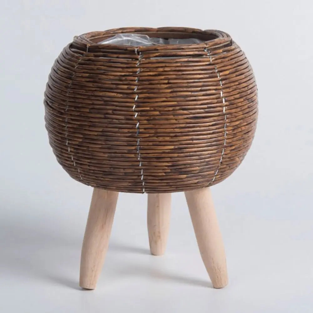 Rattan Woven Flower Pot